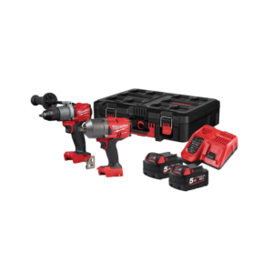 M18 FPP2I2-502P FUEL™ Powerpack Twin Pack 18V 2 x 5.0Ah Li-ion