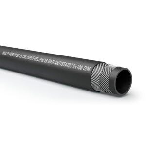 Multipurpose Anti-Static Oil Hose Black 25 Bar WP