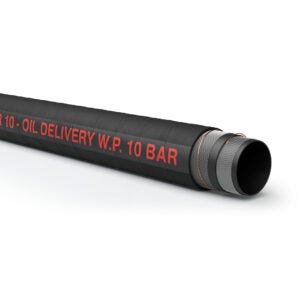 Oil Delivery Hose Black 10 Bar WP